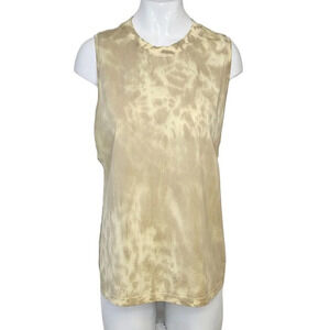 Lululemon  Womens All Yours Tank Tie Dye Size 2 Pima Cotton